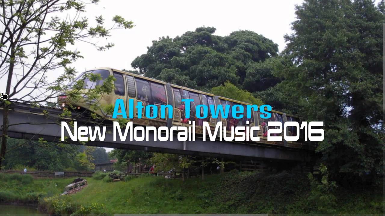 Alton Towers Monorail Station Soundtrack! (2017)