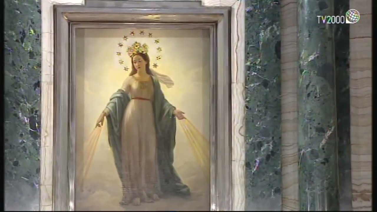 SANTO ROSARIO DALLA BASILICA SANT'ANDREA DELLE FRATTE IN ROMA VENERDI 2 SETTEMBRE 2022