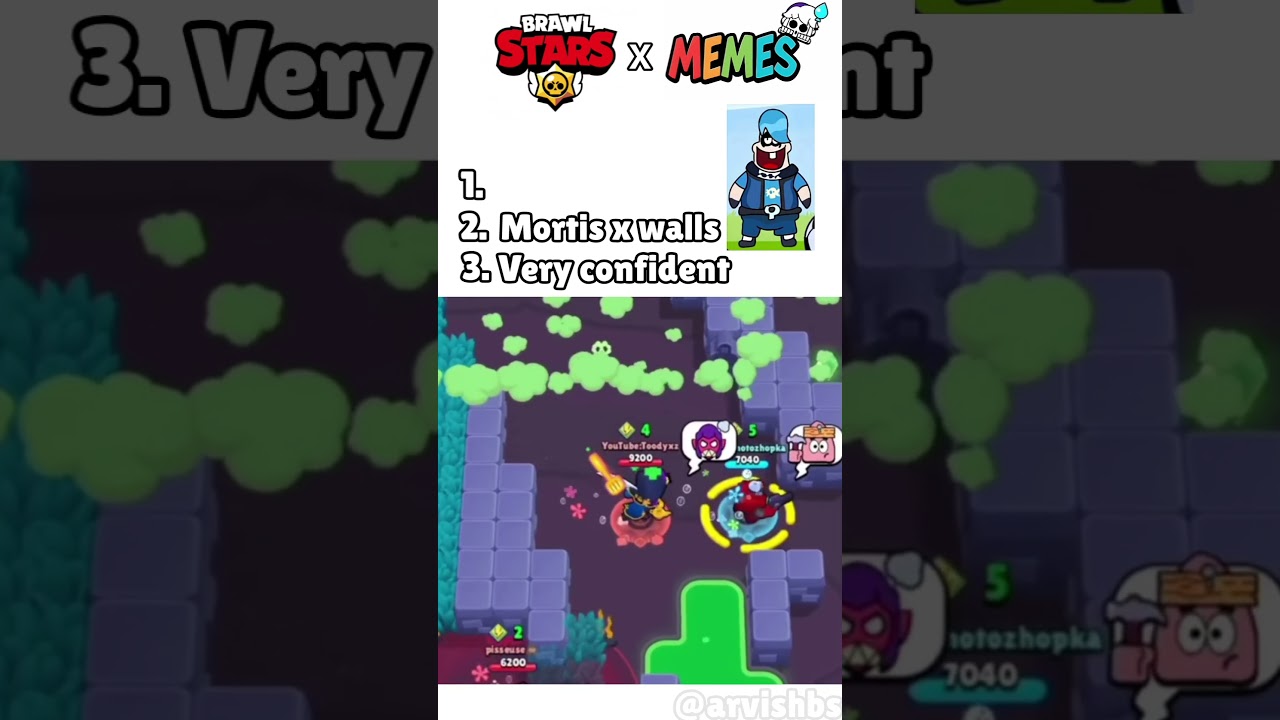 The End🤣 TOP 5 Memes in Brawl Stars🔥 #brawlstars #brawlstarstiktok #бравлстарс