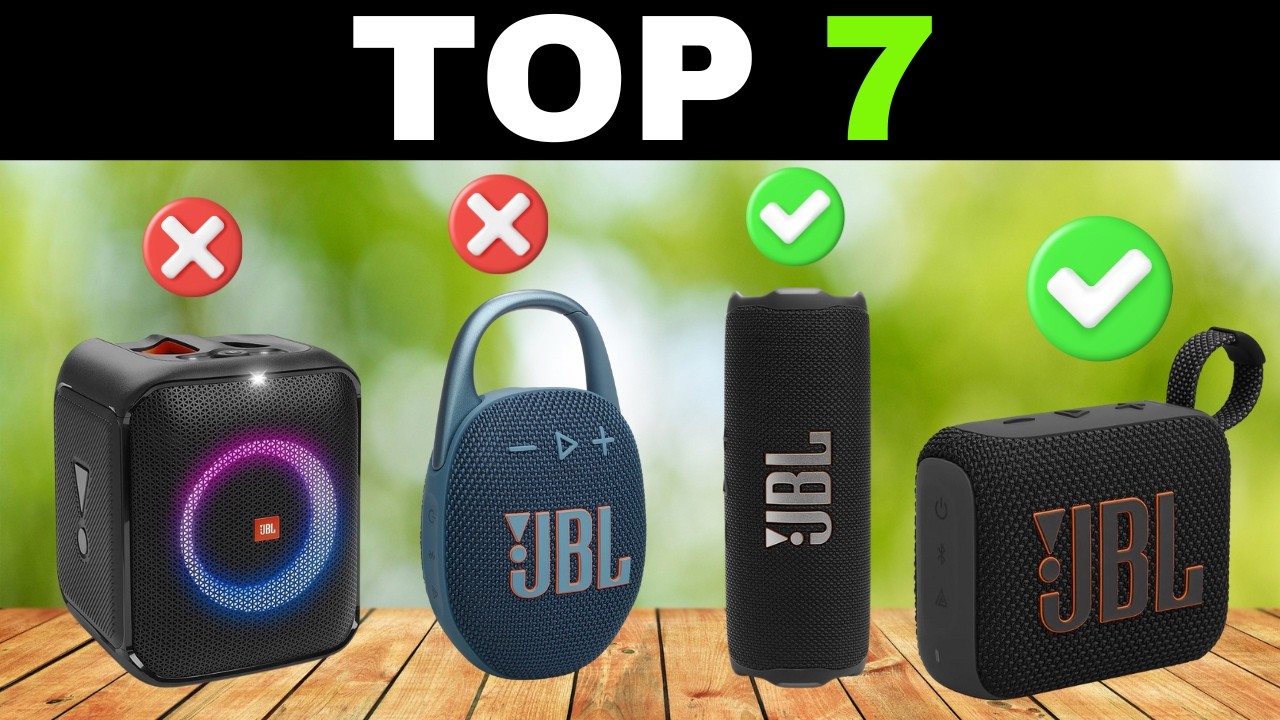 ✅ 7 BEST JBL Bluetooth SPEAKERS on Amazon [2026]🔊 Flip 6, Charge 5, Xtreme 4 &ndash; Waterproof & Portable