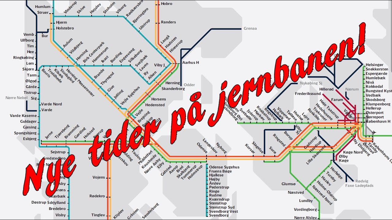 Nye tider på jernbanen - K21 trådt i kraft!