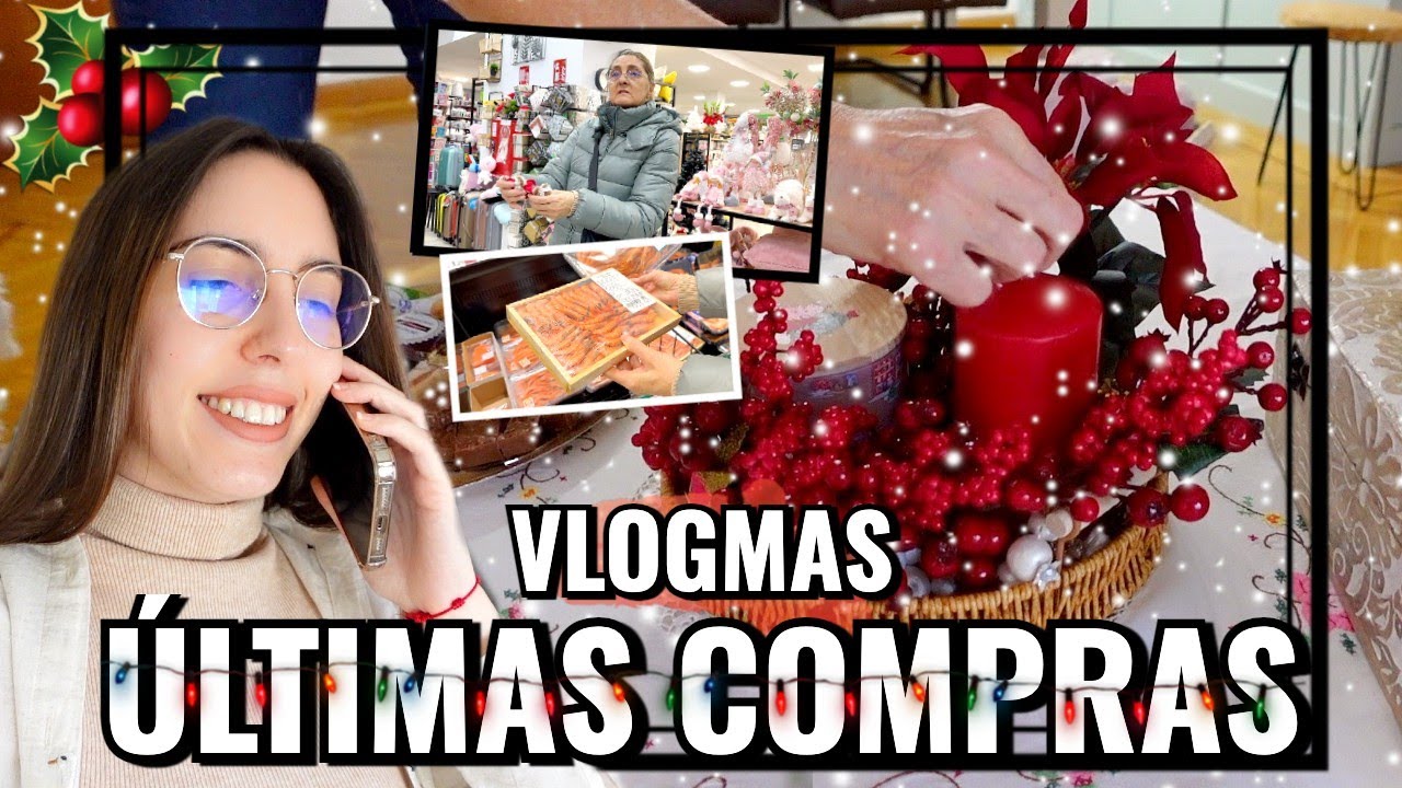 ¿QUE VAMOS a CENAR en NOCHEBUENA? + MUCHO más BARATO + ¿HABRÁ VIDEOS?🎄🛍| LorenaAndCia