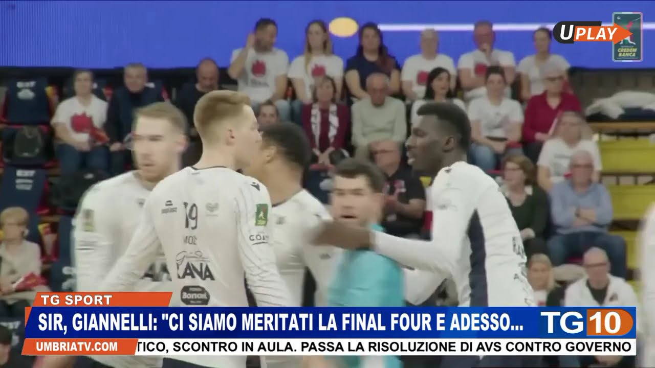 Giannelli pronto per la coppa Italia  Umbria TV