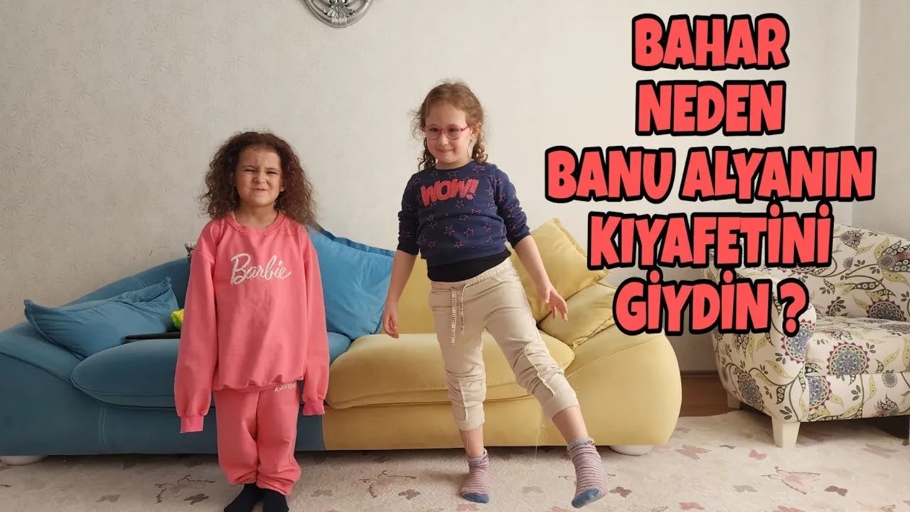 BAHAR BANU ALYA NEDEN KIYAFETLERİ YANLIŞ GİYDİNİZ ?! ماما جابت بيبي - جنى مقداد | طيور الجنة