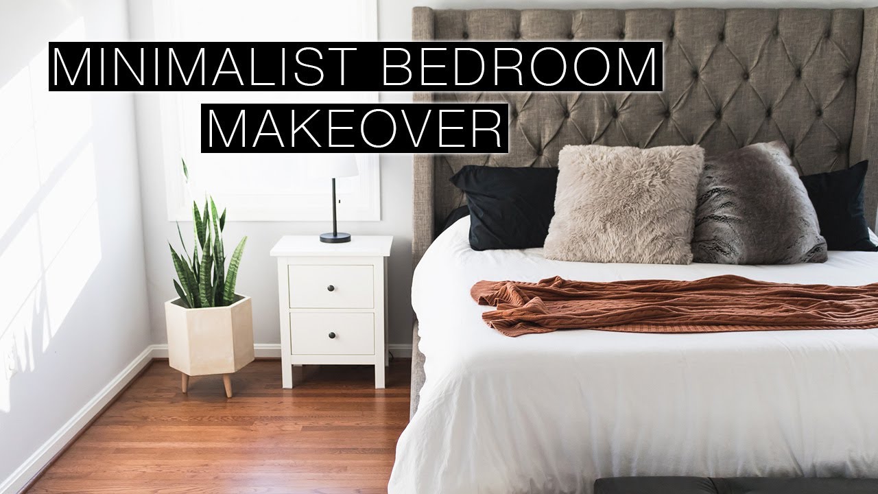 MINIMALIST BEDROOM MAKEOVER | Decorate, Organize & Clean with Me