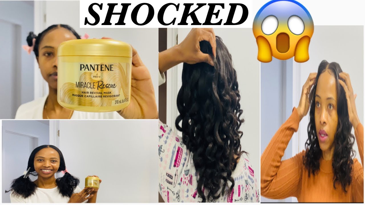 PANTENE MIRACLE RESCUE HAIR MASK/hair wash day