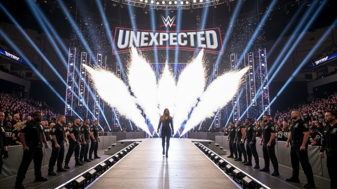 Nobody Expected This… A Mystery Woman Just Took Over WWE Live!