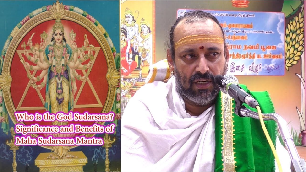 Benefits of  Maha Sudarsana Mantra | விஷ்ணுவின்   5 ஆயுதங்கள் | Chakkrath Azhwar | சக்கரத்தாழ்வார்