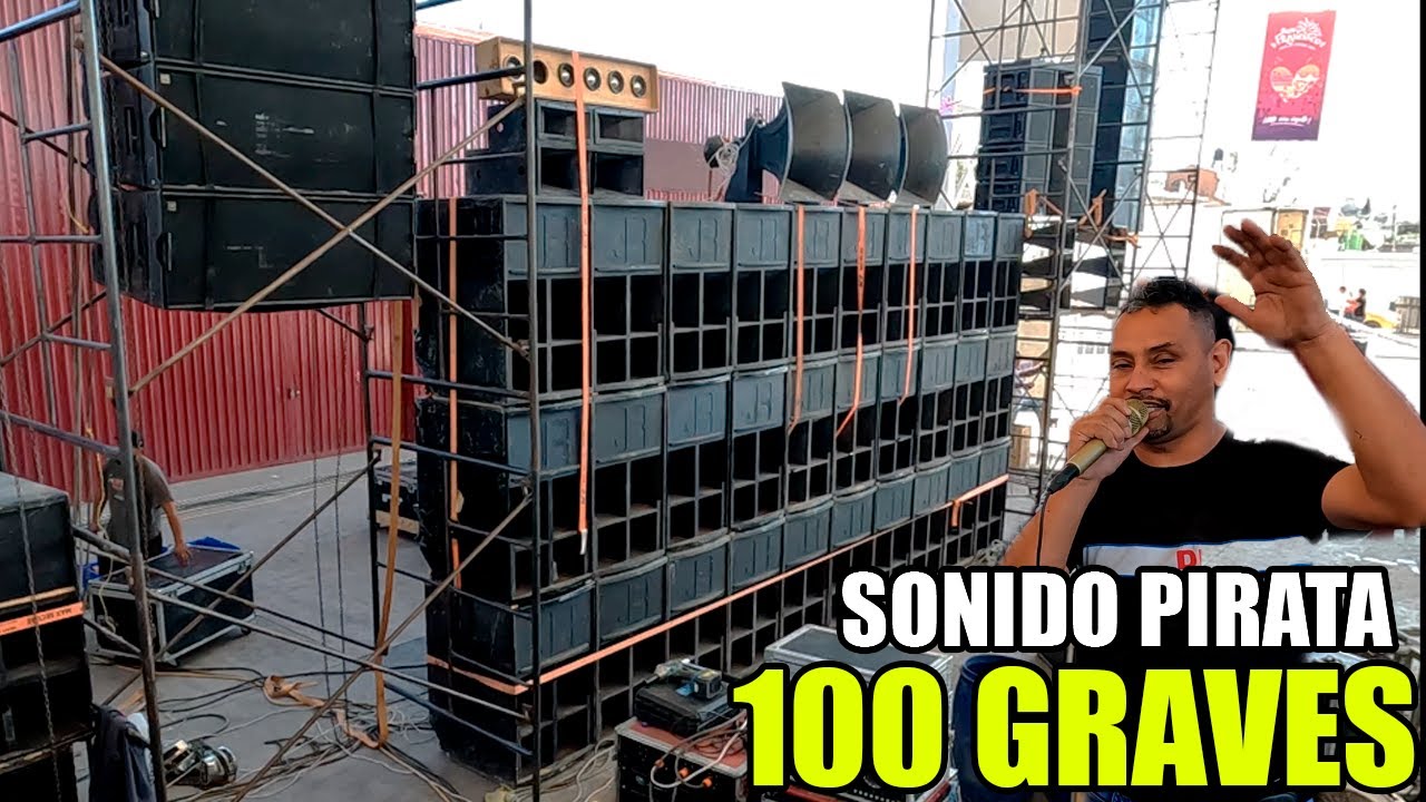 SONIDO PIRATA MONTA 100 GRAVES FRENTE A SONIDO LA CHANGA EN SU 57 ANIVERSARIO ....