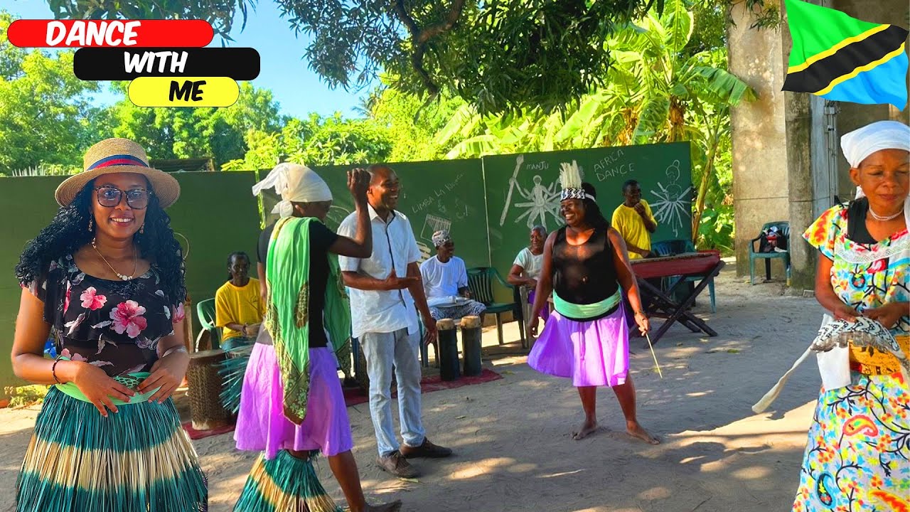 TANZANIA TRADITIONAL MUSIC/ MAKONDE TRIBE DANCE- MAKUMBUSHO  VILLAGE MUSEUM