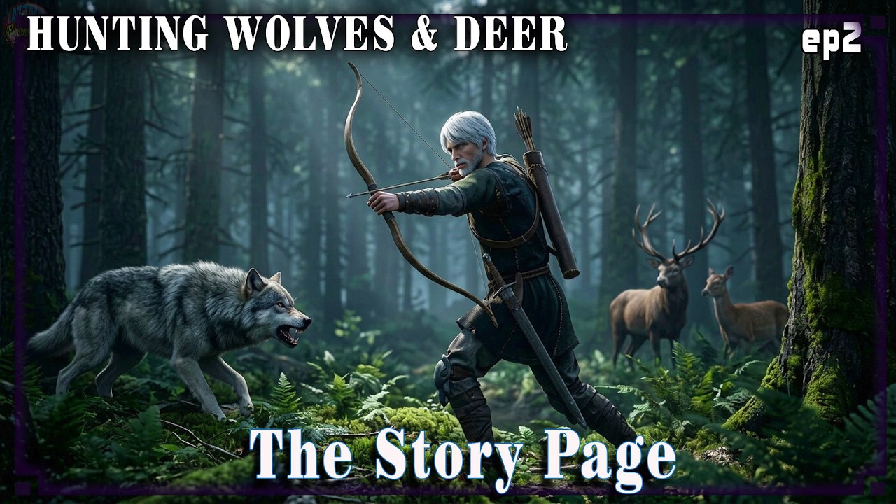 Hunting Wolves And Deer In The Forest, The Story Page 2