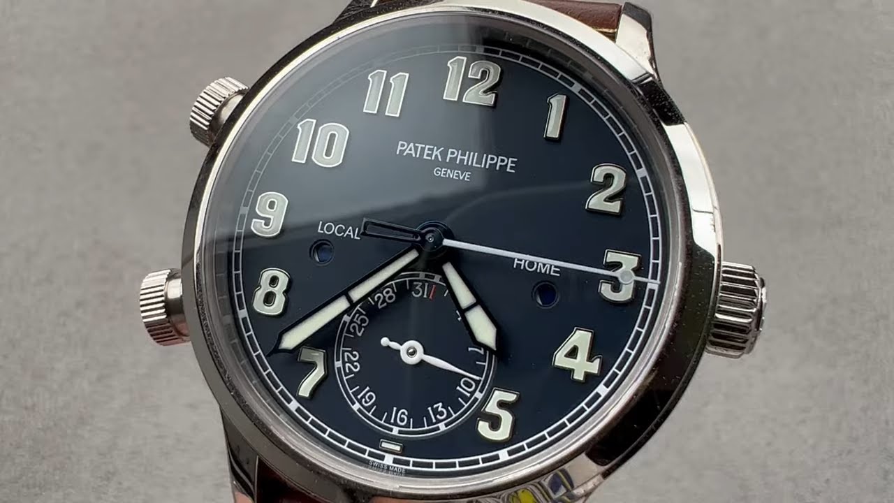 Patek Philippe Calatrava Pilot Travel Time 5524G-001 | Update! Now Discontinued