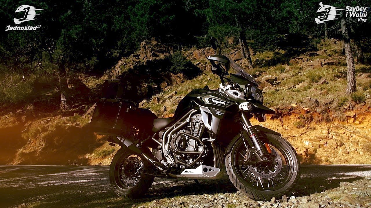 Triumph Tiger Explorer XR i Bonneville T100 podczas testu w Hiszpanii #79 Szybcy i Wolni Vlog