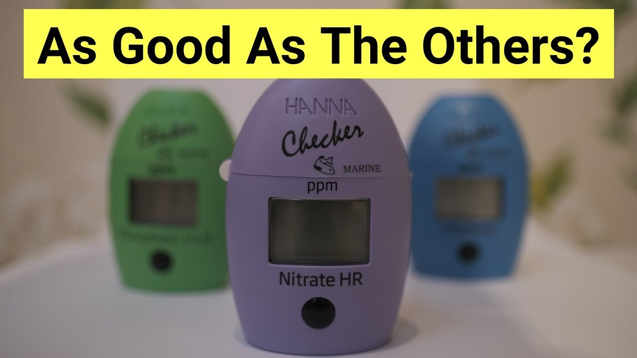 The NEW Hanna High Range Nitrate Checker