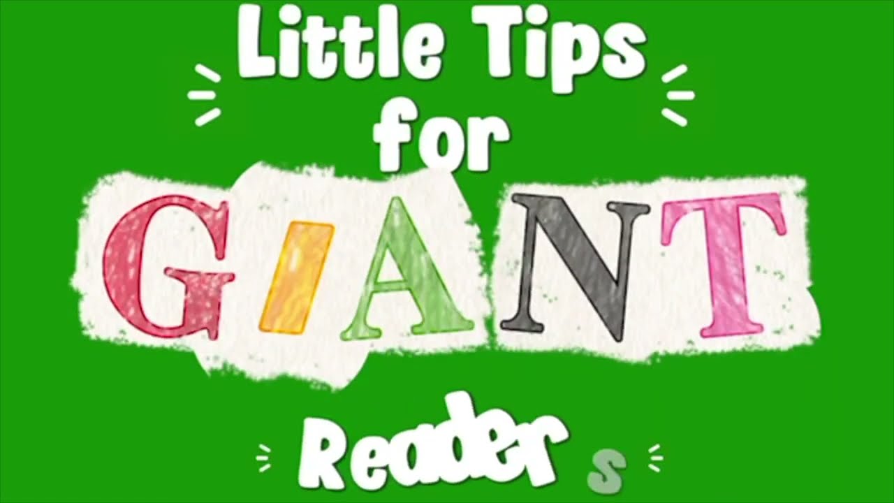 Xavier's Lower School Little Tips for Giant Readers - Episode 1