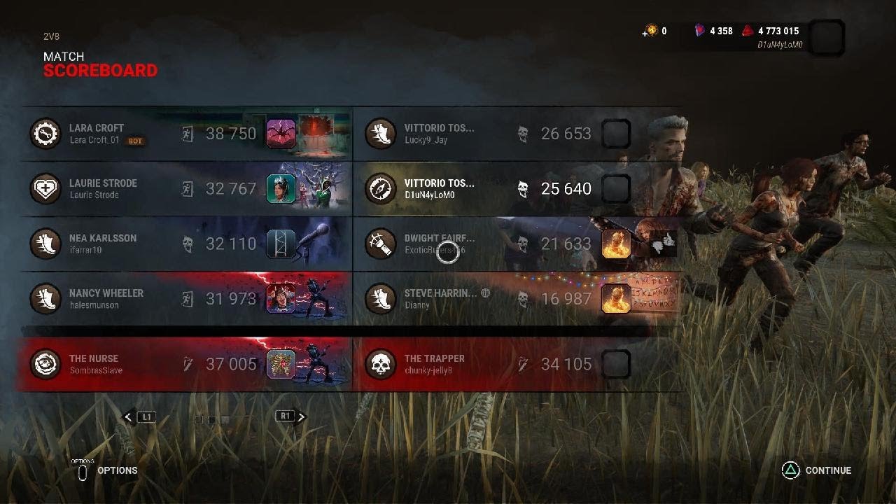 Dead by Daylight Best GaMePlaY with  Trapper and Nurse