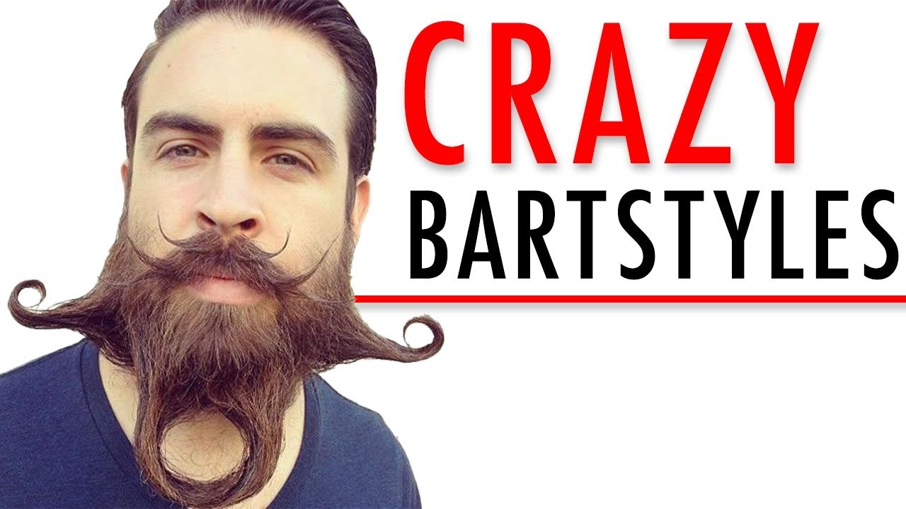 Die VERR&Uuml;CKTESTEN B&Auml;RTE ● CRAZY BARTSTYLES / BARTFRISUREN