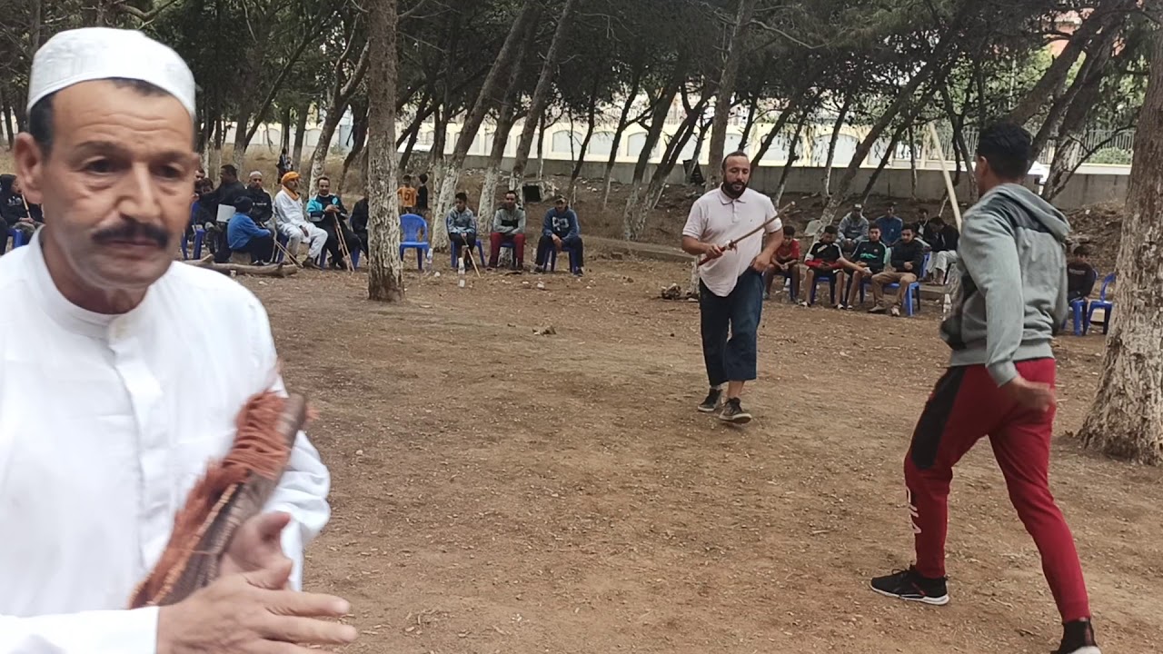 شيخ زكي مطرق Combat de bâton