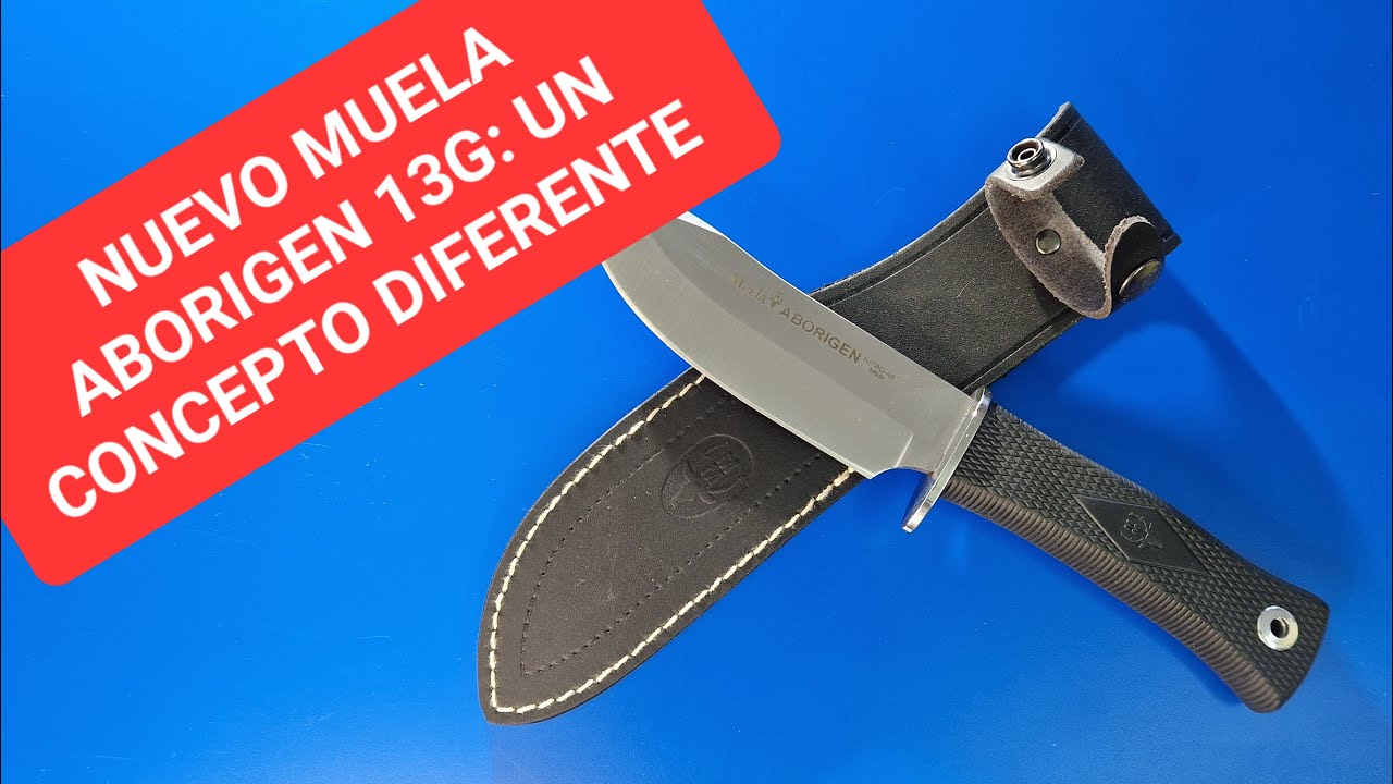 CUCHILLO MUELA ABORIGEN 13G: ¡UN CONCEPTO DIFERENTE!