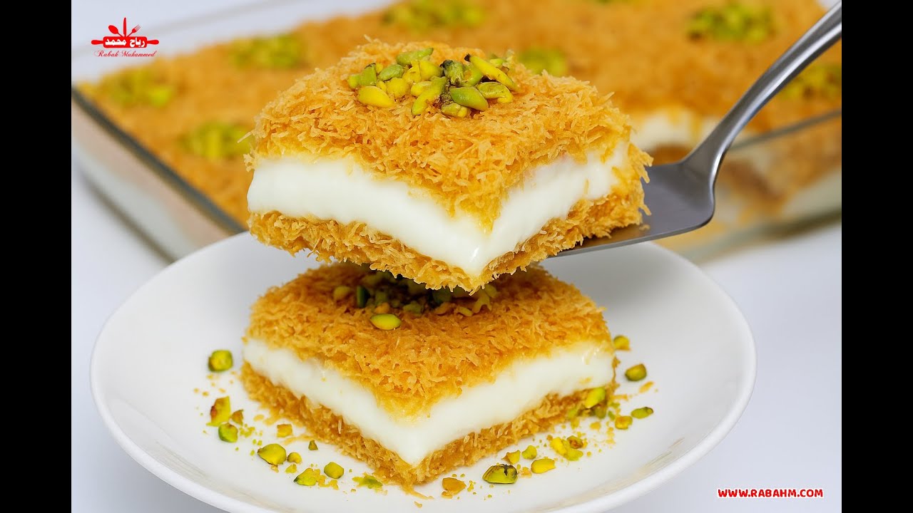 كنافة مقرمشة بدون فرن 😍🧁 بـ20 دقيقة فقط! بكريمة رهيبة والطعم؟ خطير وخفيف بنفس الوقت! 🔥 مع رباح محمد