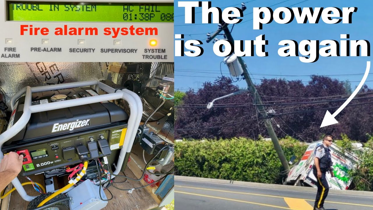 My House Lost Power Again! Generator has More Problems During Power Outage.
