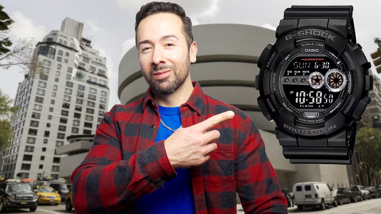 Стоит ли G-Shock этого негативного дисплея? | Обзор цифровых часов GD-100 Blackout