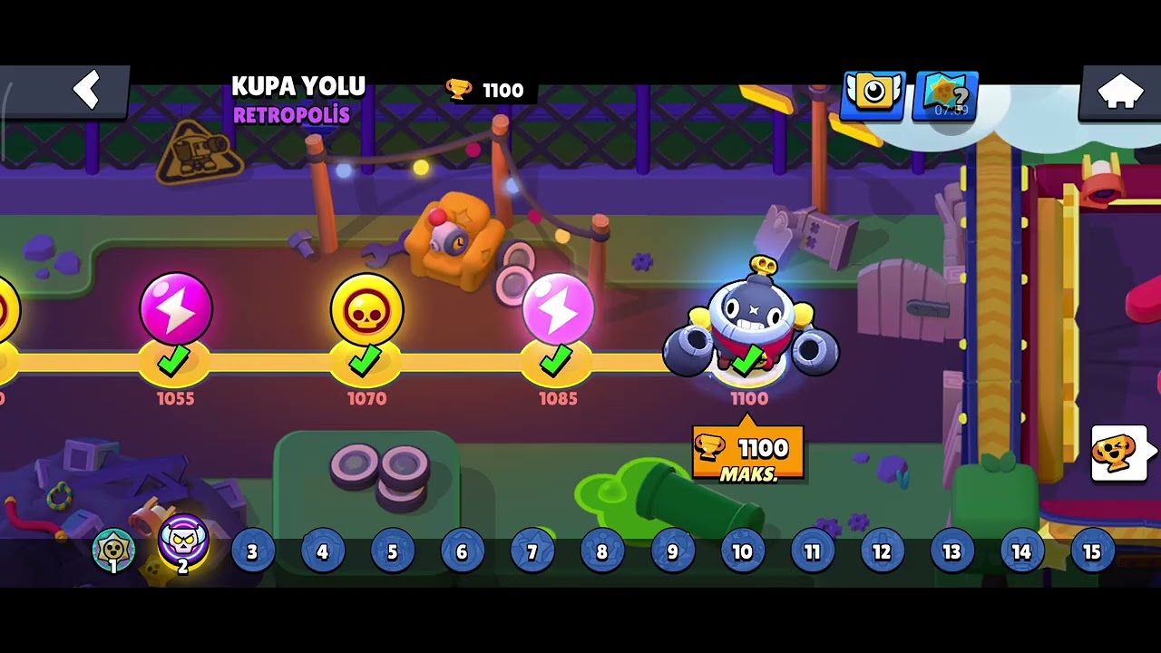 Braw stars 2000 kupaya doğru 