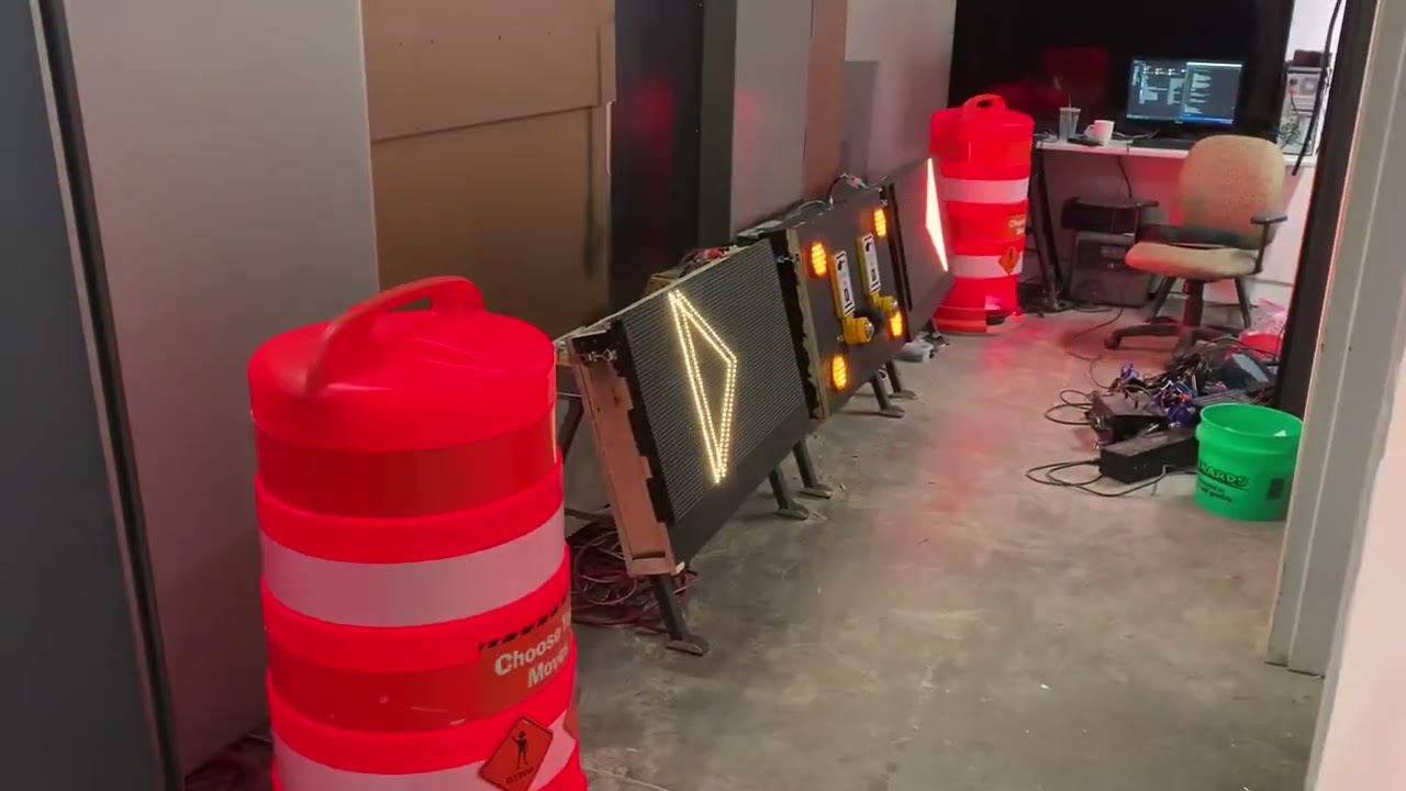 303   Big Orange Dance Machine   Controller Parts in Synch