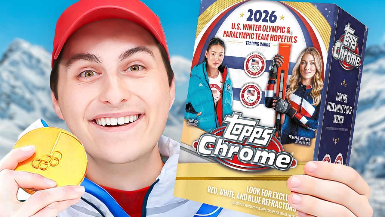 Pulling Gold From Topps Chrome Olympics!