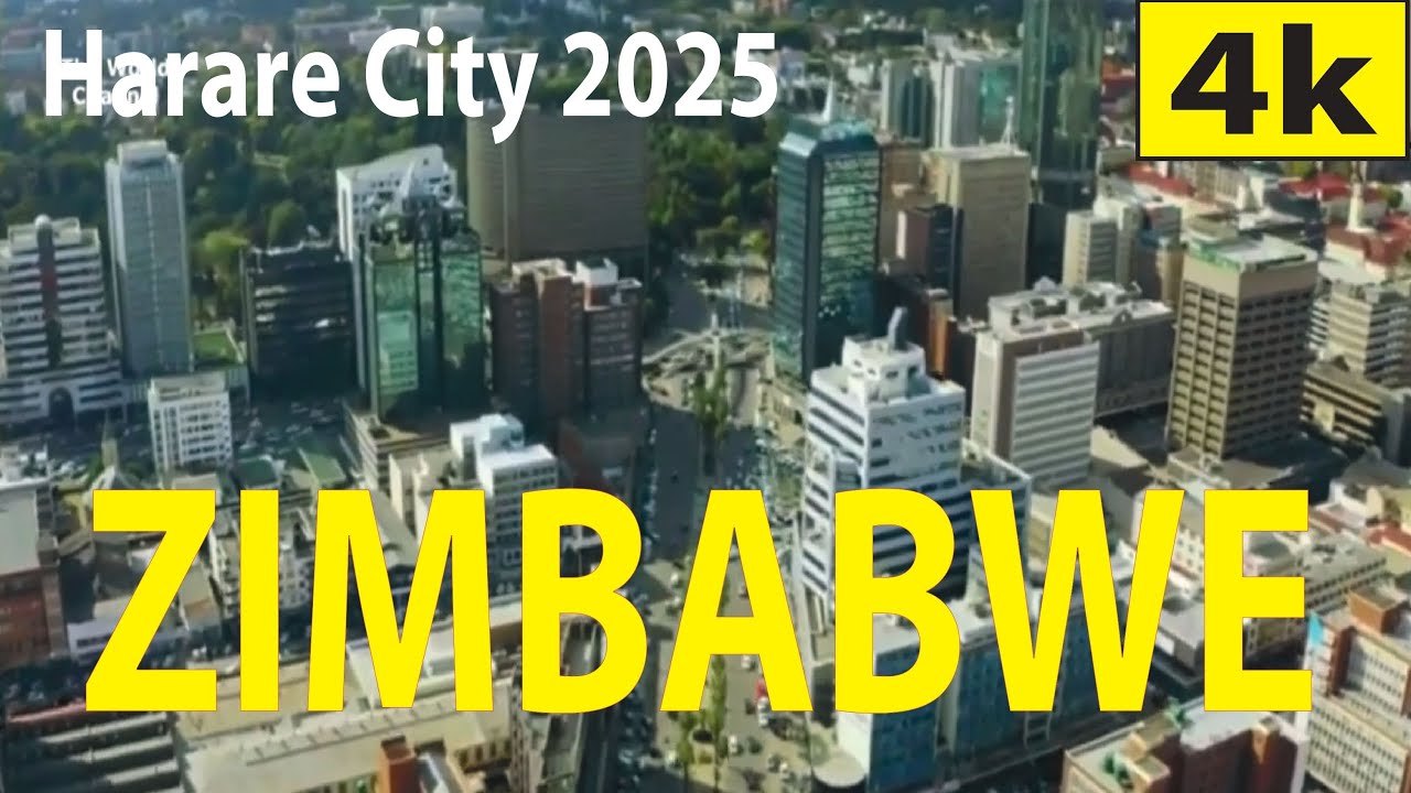 Harare City - Zimbabwe 4K By Drone 2025