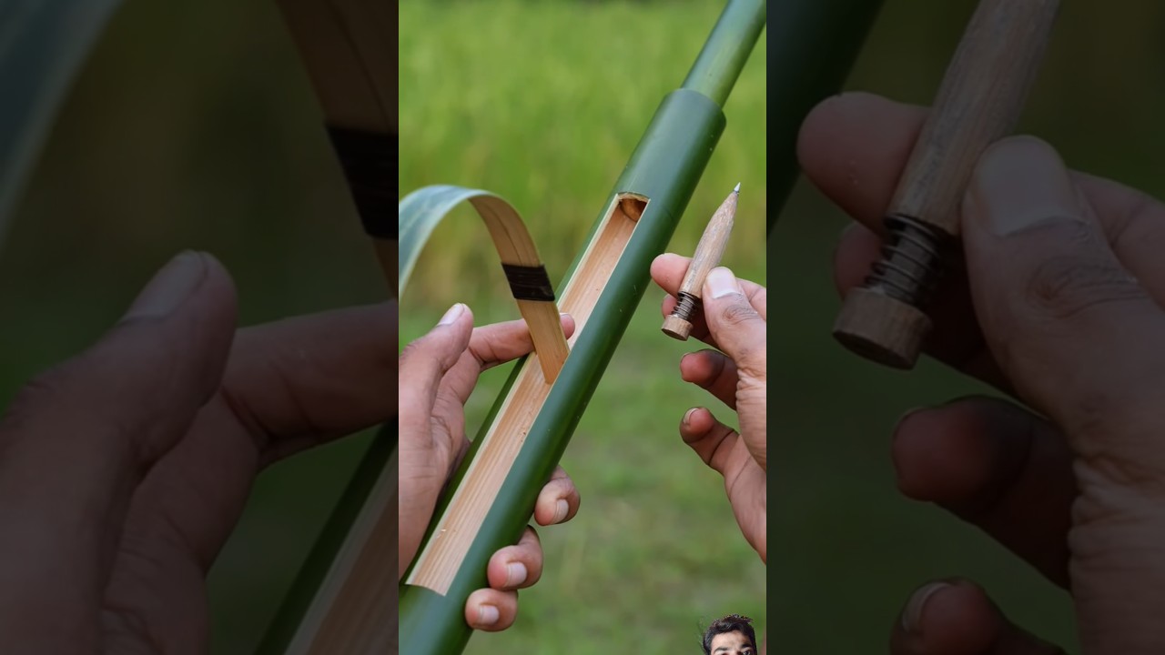 Bamboo Creations with new Bamboo Idea #Bamboo #Slingshots #Diy #Ba #bambooblade #bambooshoots