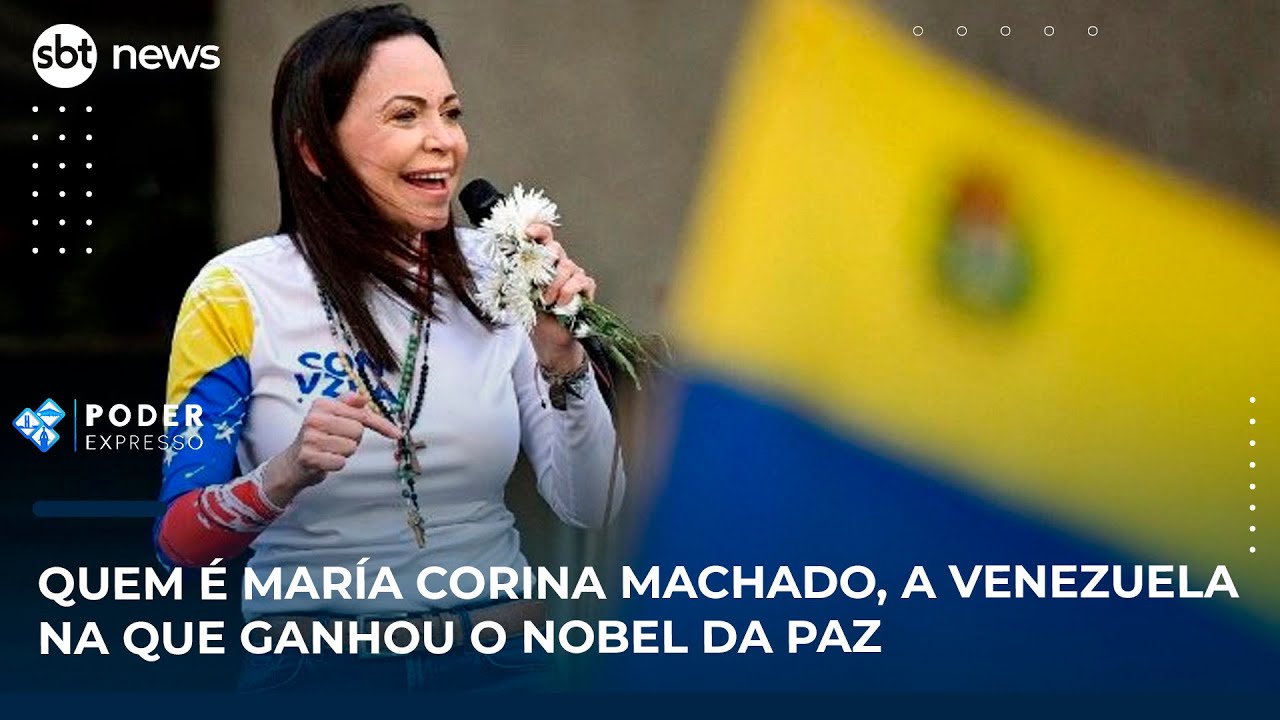 Quem é María Corina Machado, a venezuelana que ganhou o Nobel da Paz | SBT News