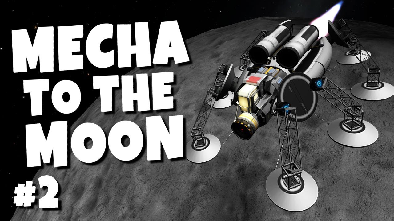 Ksp - Mecha to the Moon #2