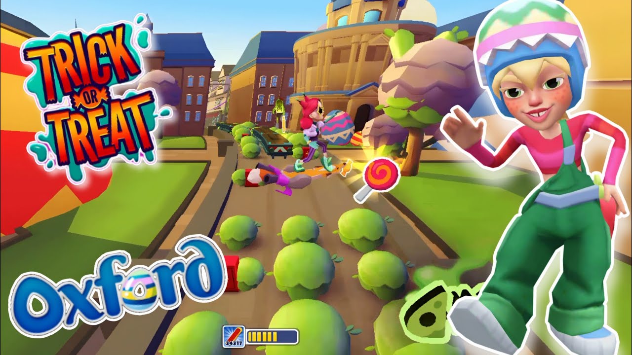 Subway Surfers : New Trick or Treat 🍬🍭 Challenge on Subway Surfers Oxford Easter 🐇🐣 2022