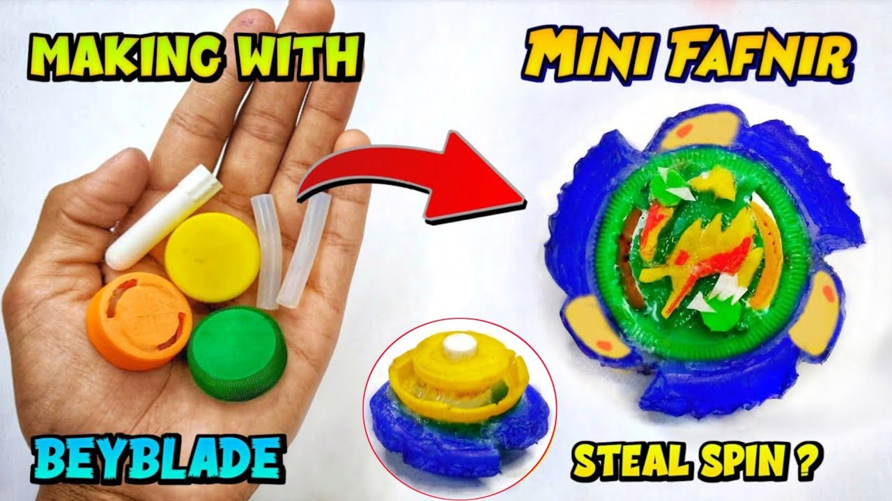 Make Plastic Gen Vanish Fafnir Beyblade With Spin Steal