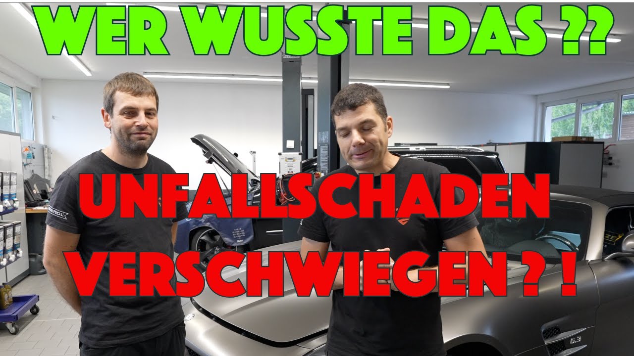 Probleme mit AMG, Unfall verschwiegen, Vibrationen am AMG SLS Mercedes 6,3