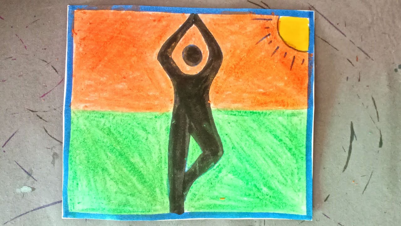 Fit India Drawing / Fit India Poster Drawing / Hum fit Toh India Fit Drawing For Competition