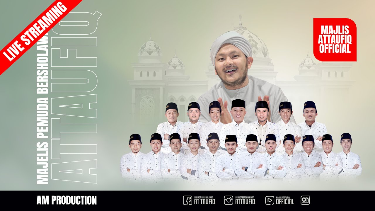 🔴SEBEN BERSHOLAWAT  II  MAJELIS ATTAUFIQ  II  WALIMATUL URSY
