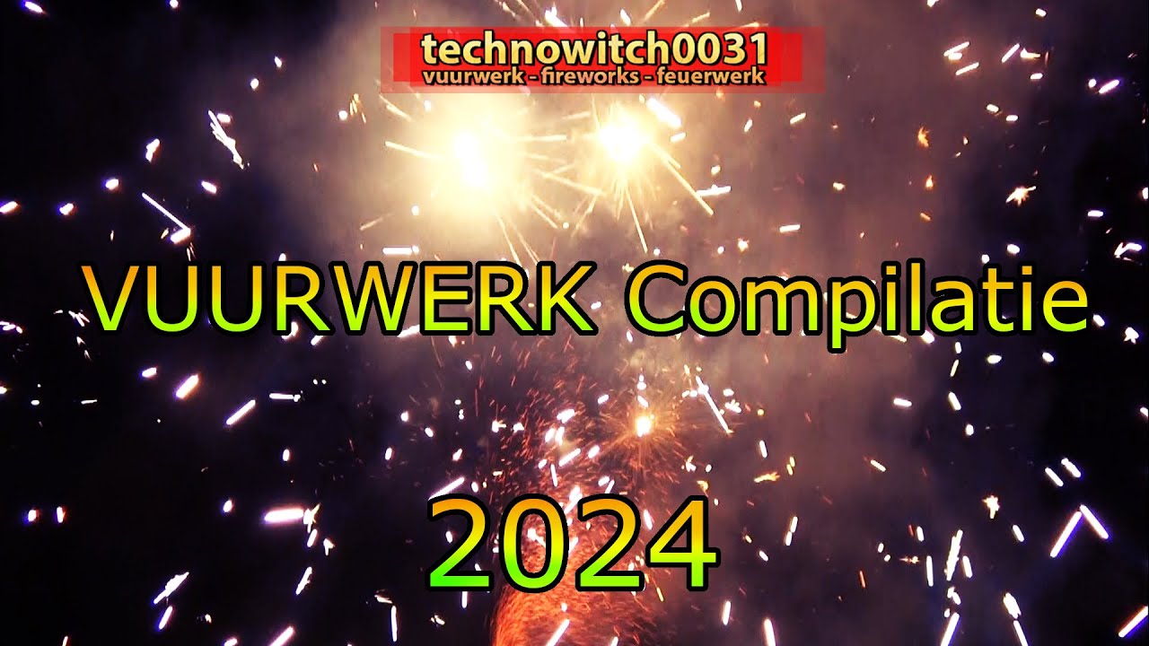 2023/2024 Vuurwerk Compilatie