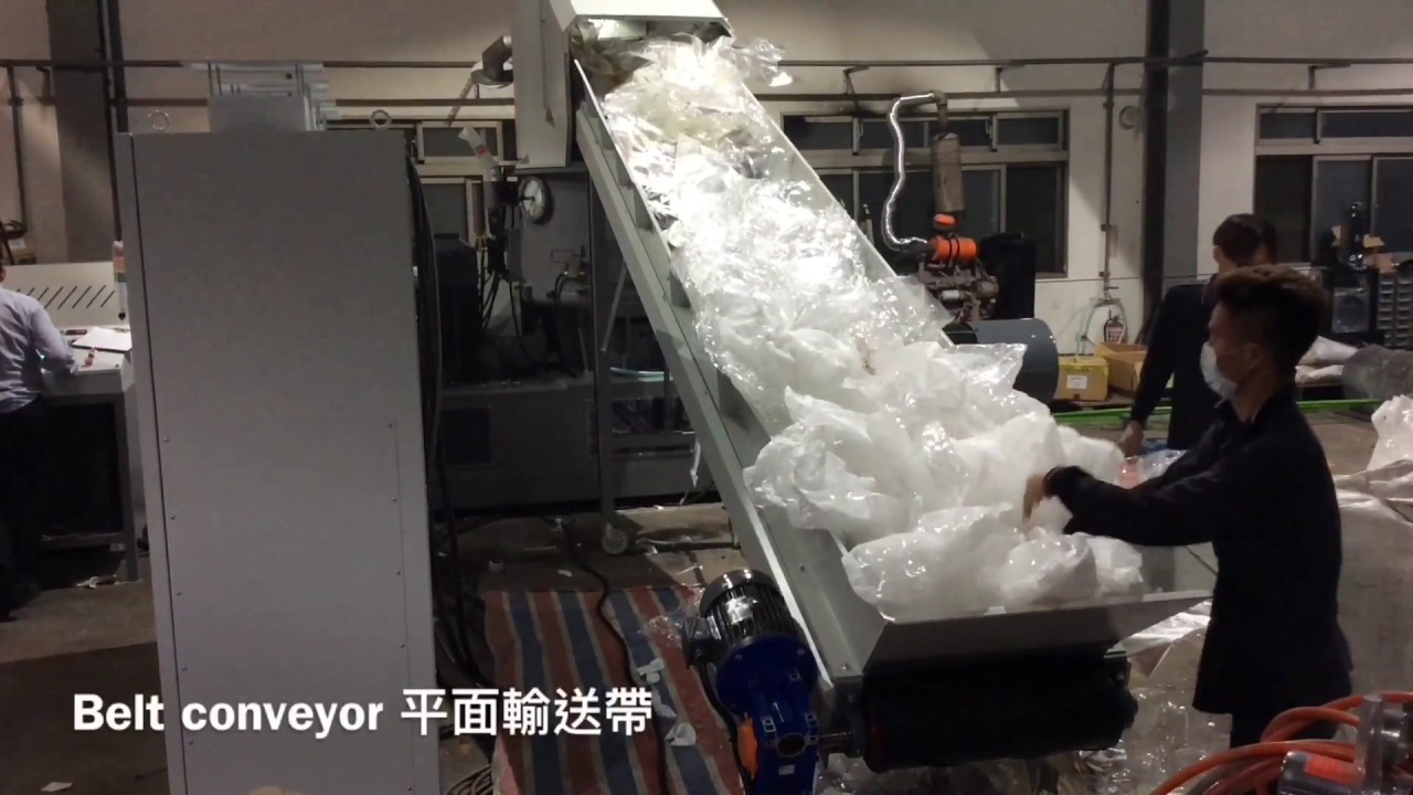 Cutter compactor equipped spaghetti cutting system | GEORDING