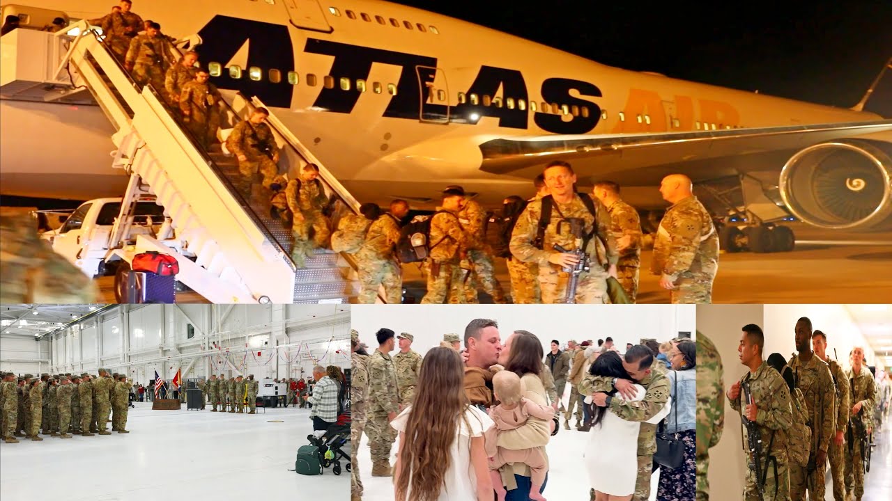 Homecoming Heroes: 4th Combat Aviation - Welcoming Back 146 Soldiers from Iraq Deployment