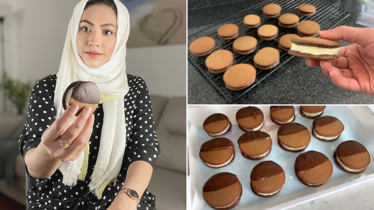 Chocolate Cake Mini Burgers | Quick Unique Cake For Kids and Family by (HUMA IN THE KITCHEN)