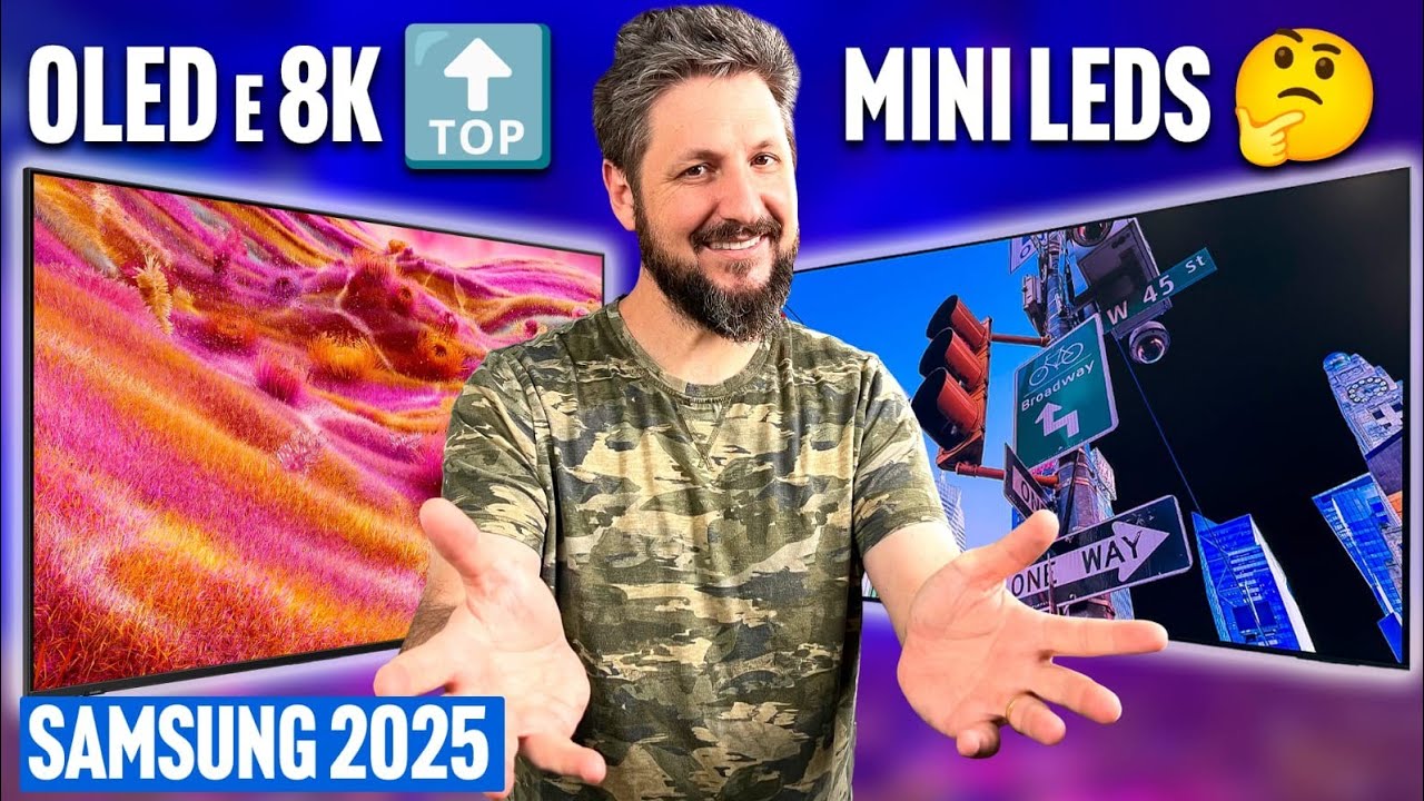 Linha 2025 de TVs Samsung: quais realmente valem a pena? 👀