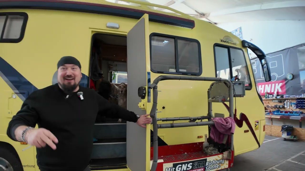 Jeanne bekommt ihr Wohnmobil umgebaut! Julians GNS Umbau Kühlschrank von Gas auf Dometic Elektro