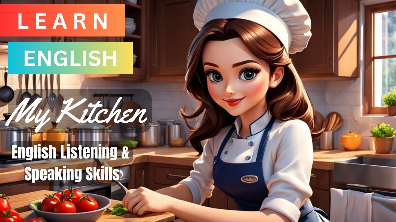 How to Improve English Speaking Skills | My Kitchen Routine | English Listening & Speaking Skills