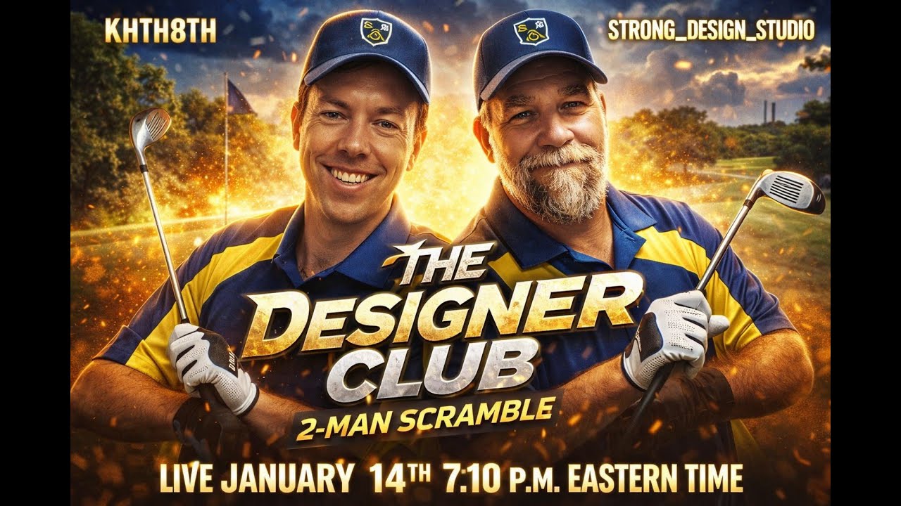 Designer Club Scramble with KHthe8TH at A.L. Guston Golf Course