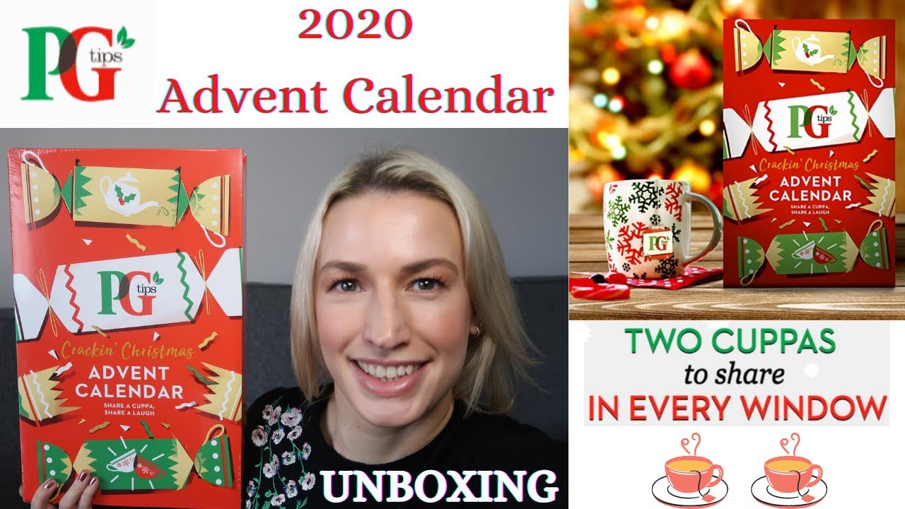 PG TIPS Tea Advent Calendar 2020 Unboxing