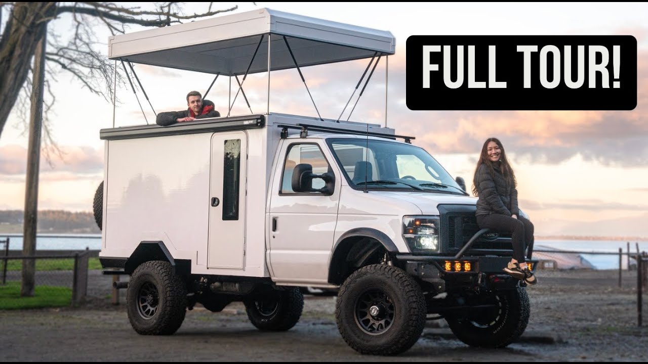 Самодельный кемпер Overland Camper Van: полный обзор экстерьера