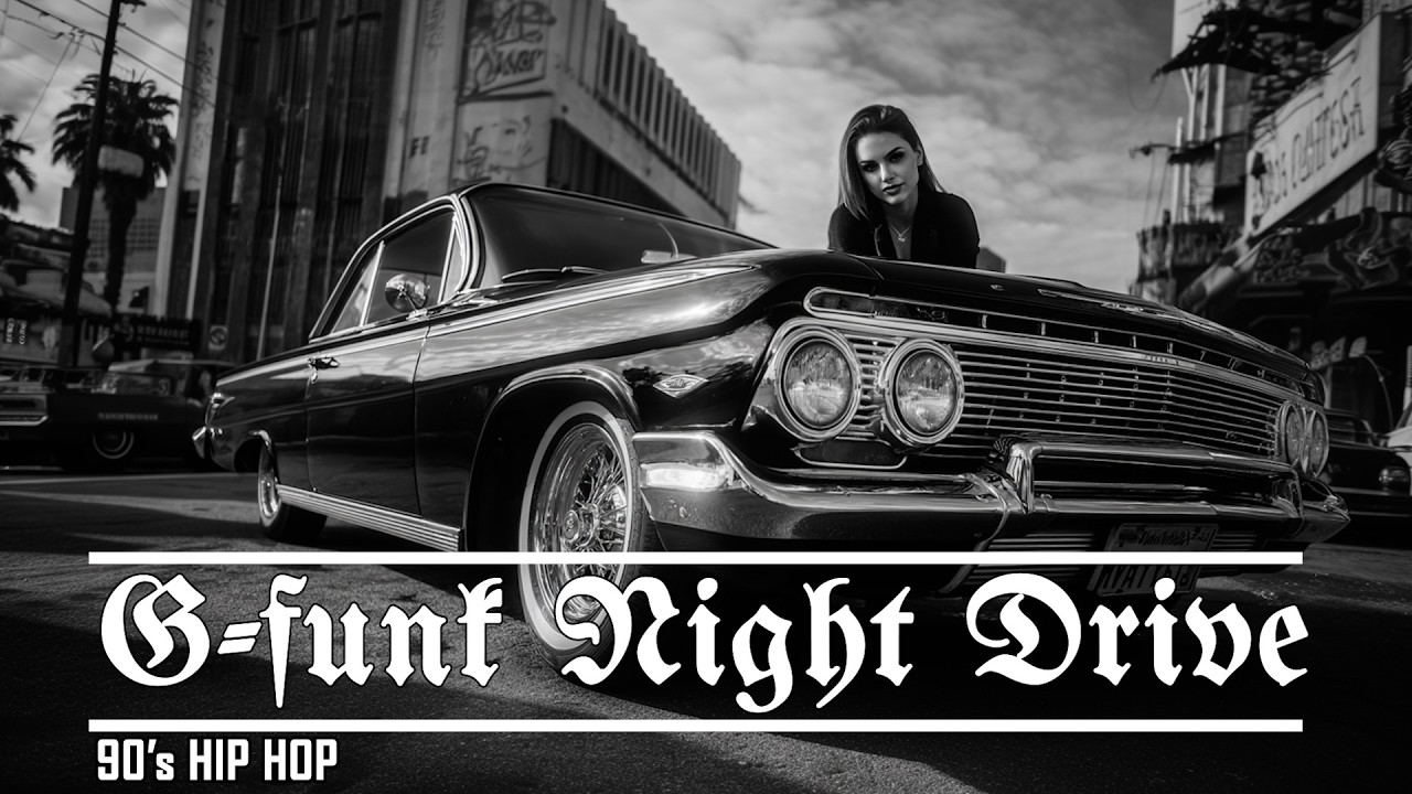 Mellow Chicano Night Drive – Smooth Lowrider Cruise BGM 90s West Coast