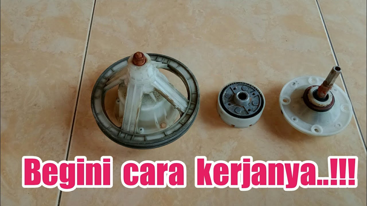 Cara Kerja Gearbox Mesin Cuci 2 Tabung